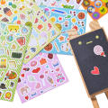 No-Duplicate Variety Comic Sticker Pack Sortiment Set Blätter für Kinder